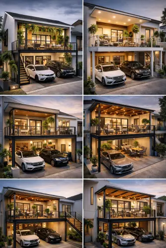 Mezannine Teras Rumah Keren di Jagakarsa